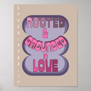 Arte Cristã / Poster / Amor / Gráfico