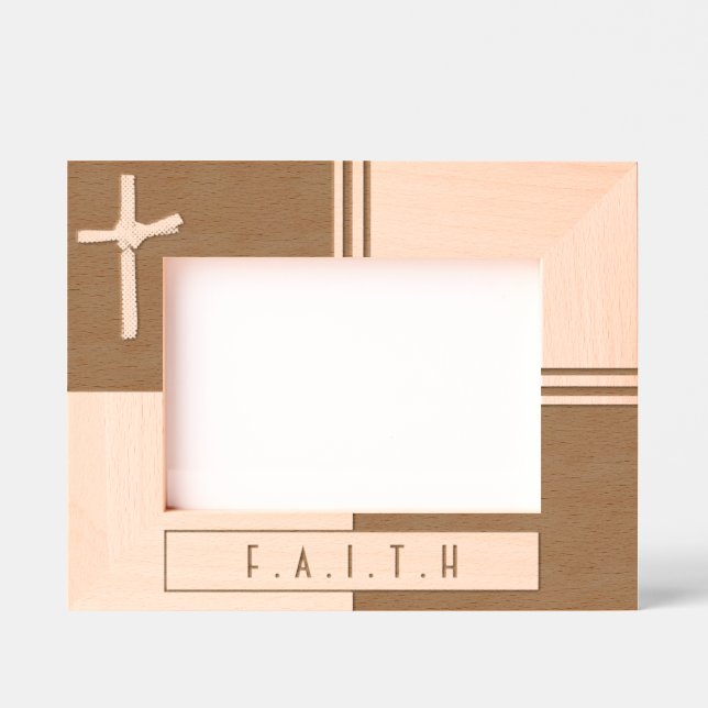 Arte Cruzada de Palma Cristã Personalizada Única (Front)