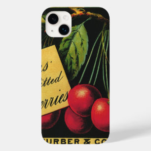 Arte da etiqueta da caixa da fruta do vintage,