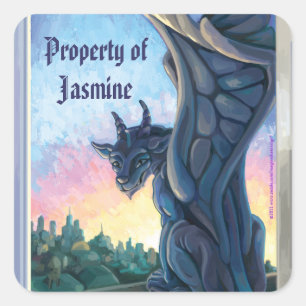 Arte da gárgula, propriedade das etiquetas