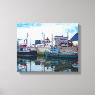 arte das canvas - barcos