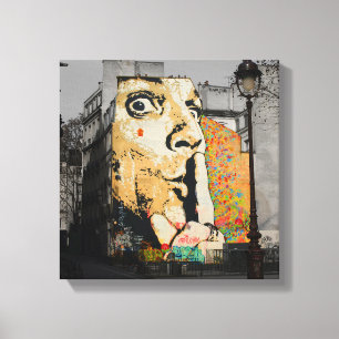 Arte das canvas dos grafites da arte da rua