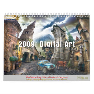 Arte de 2009 Digitas - calendário