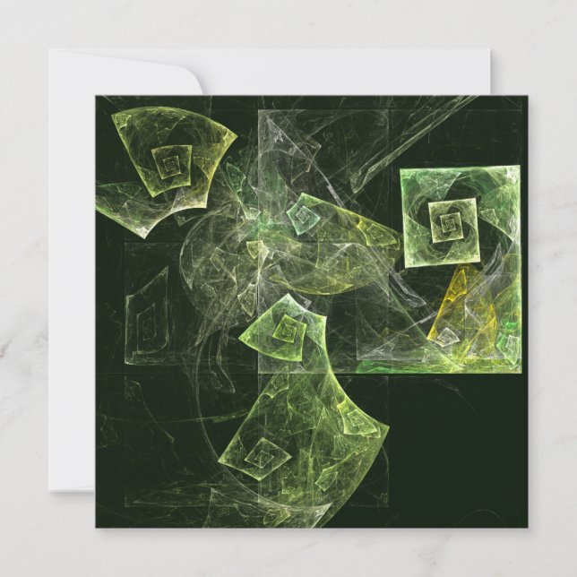 Arte de Abstrato de Balanceamento Rastreado (Frente)
