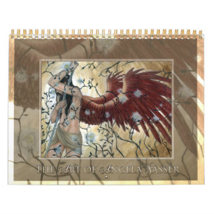 Arte de Angela Sasser - Série I - Calendário de