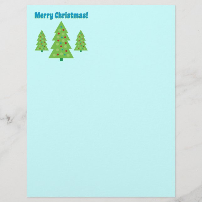 Arte de Árvore de Natal Moderna (Frente)