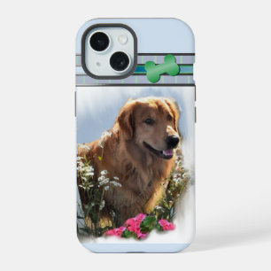 Arte de Cachorro de Retriever do Ouro Moderno Boni