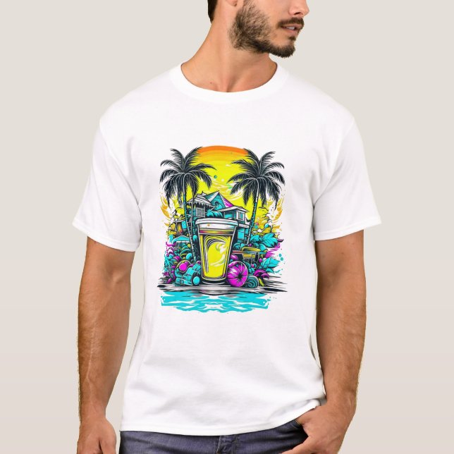arte de camiseta vetorial (Frente)