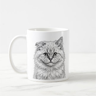 Arte de Caneca de Café de Gatinho do Himalaia