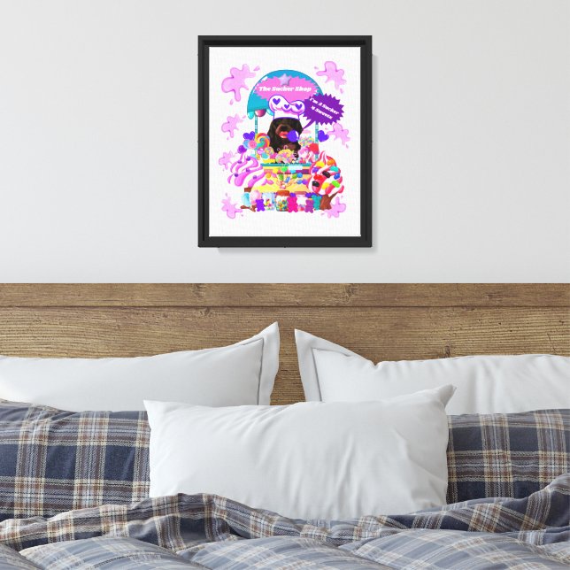 Arte de Canvas Comprada e doce (Insitu(Quarto))
