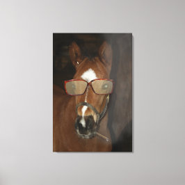 Arte de Canvas de Charutos de Cavalo Humorísticos