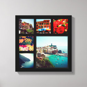 Arte de Canvas de Colagem de Fotos do Instagram Pe