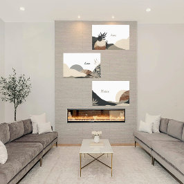 Arte de Canvas de montanha Abstrato