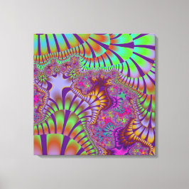 Arte de Canvas do Arco-Íris Verde Personalizado