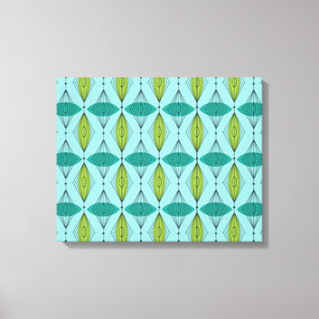 Arte de Canvas do Ogee & Starbursts (Frente)