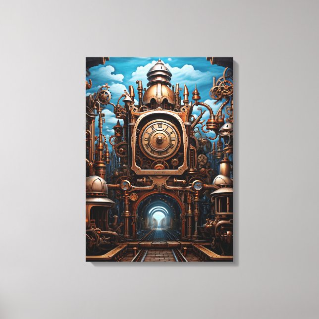 Arte de Canvas Steampunk (Frente)