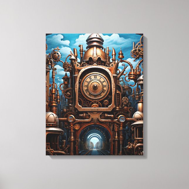 Arte de Canvas Steampunk (Frente)