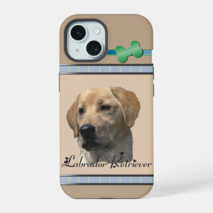 Arte de Cão Amarelo e Bonito