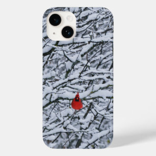 Arte de capa de telefone do inverno do pássaro car