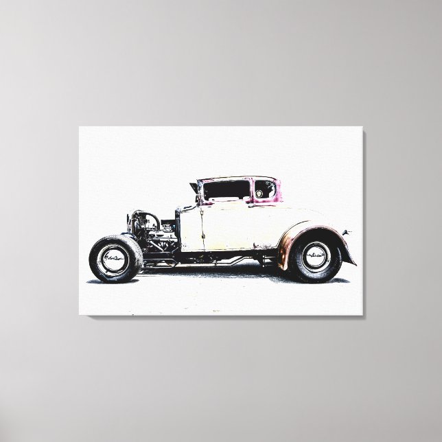Arte de Carro Antigo / Decoração de Casa Vintage (Frente)