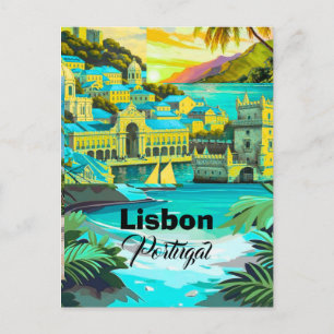 Arte de Cartão Postal de Viagem de Lisboa, Arte de