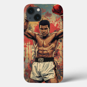 Arte de Cartaz da Vitória da Lenda do Boxe Muhamma