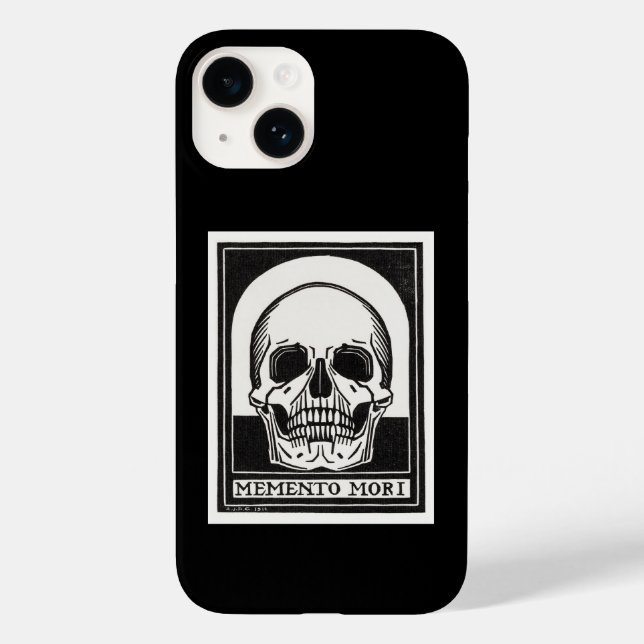 Arte de Caveira Memento Mori (Verso)