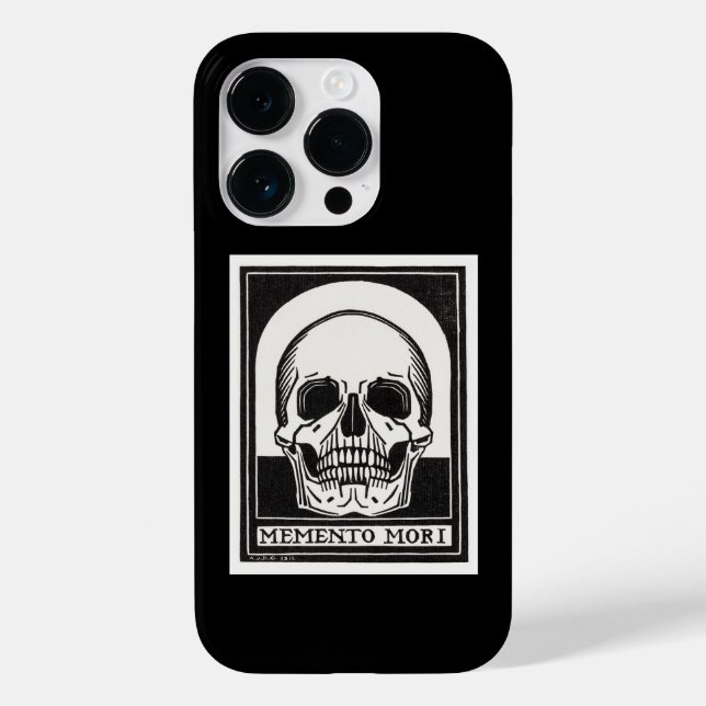 Arte de Caveira Memento Mori (Verso)
