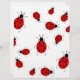 Arte de clipe de ladybugs colorido (Frente/Verso)