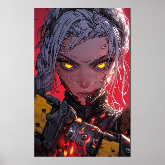 Arte de conceito de estilo animado no Poster de fu (Frente)