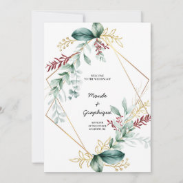 Arte de Convites de Casamento