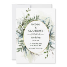 Arte de Convites de Casamento