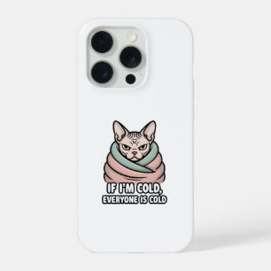 Arte de Desenho Animado de Gato Sphynx Mal-Humorad