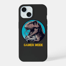 Arte de Dinossauro Modo Gamer T-Rex