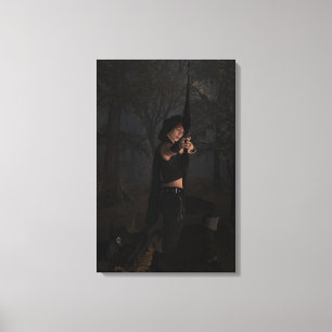 Arte de fantasia digital sobre Canvas