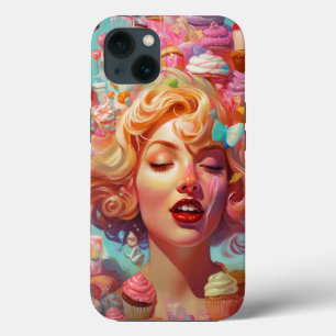 Arte De Fantasia Surreal Da Sorvete Candy