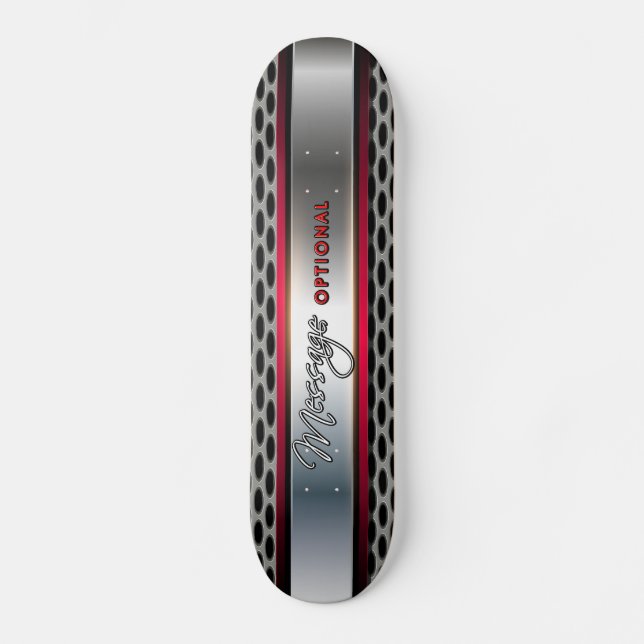Arte de Fundo Metálico Skateboard 5A (Frente)
