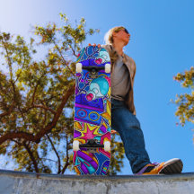 Arte de grafite Skateboard