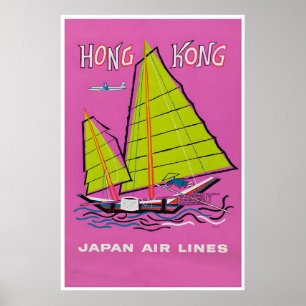 Arte de Hong Kong Impressão Chinesa Viagem China