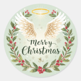 Arte de Impressão de Adesivo de Natal Feliz Natal 