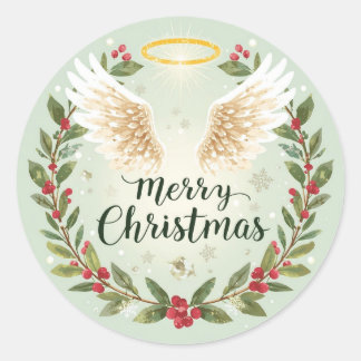Arte de Impressão de Adesivo de Natal Feliz Natal 