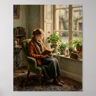 Arte de Impressão de Pintura a Óleo em Verde Sálvi