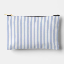Arte de Listra Vertical Azul Branco Suave