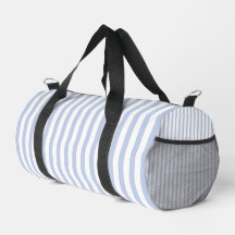 Arte de Listra Vertical Azul Branco Suave