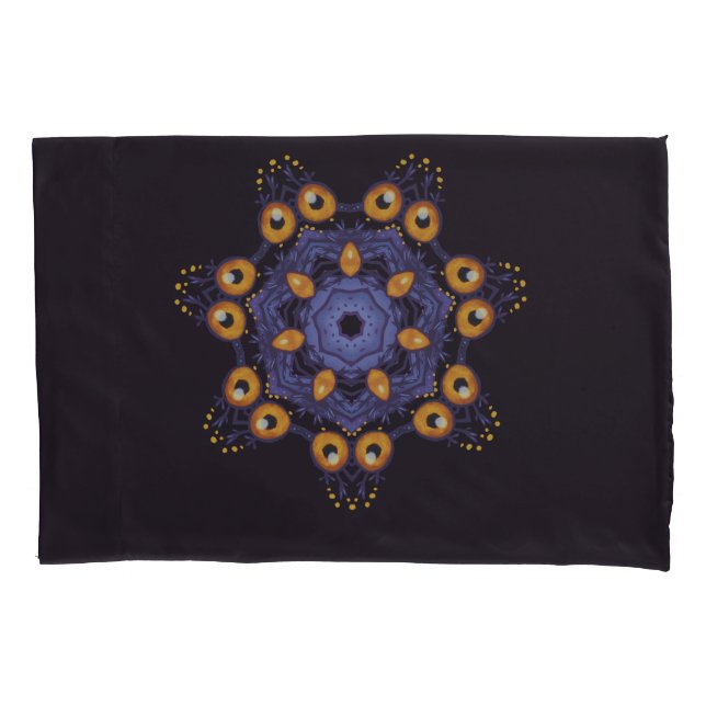 Arte de Mandala de Monstro Fofo e Assustador para  (Frente)
