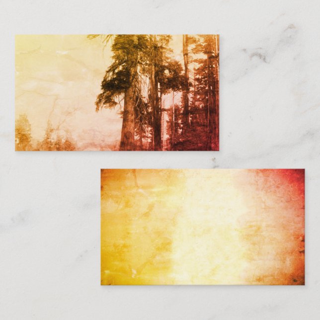 Arte de modelo de cartão de negócios Rocky Mountai (Frente/Verso)