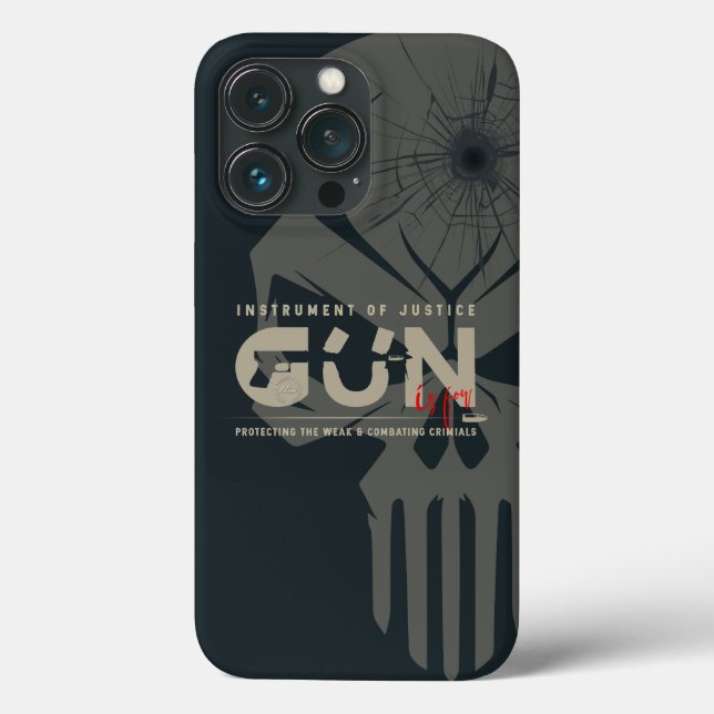Arte de Monograma de Arma | (Modo escuro) (Verso)