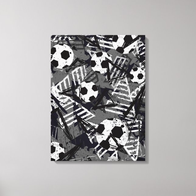 Arte de Muro de Canvas de futebol (Frente)
