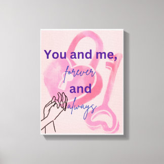 Arte de Muro Romântica para Casais - Decoração Per