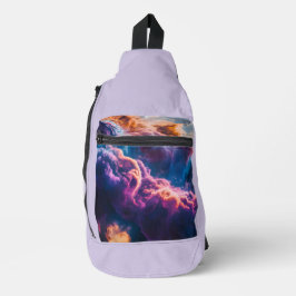 Arte de Nebulosa Espacial Abstrata - Cósmico Color